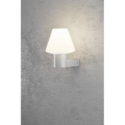 Konstsmide Barletta 7271-302 venkovní nástěnné osvětlení úsporná žárovka, LED E27 18 W šedá