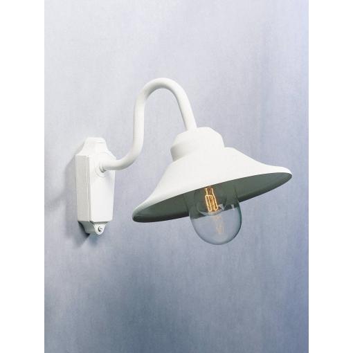 Konstsmide Vega 556-250 venkovní nástěnné osvětlení úsporná žárovka, LED E27 60 W bílá