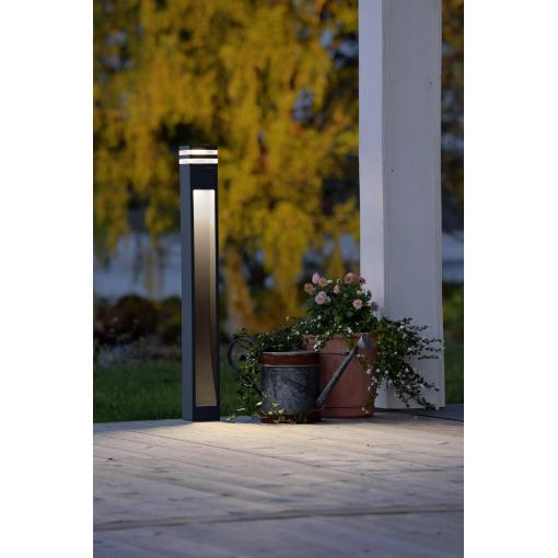 Konstsmide 7945-370 7945-370 venkovní stojací LED lampa Energetická třída (EEK2021): F (A - G) LED pevně vestavěné LED 8 W antracitová