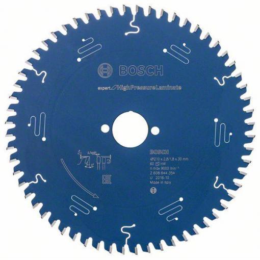 Bosch Accessories Expert for High-Pressure Laminate 2608644354 pilový kotouč 210 x 30 x 1.8 mm Počet zubů (na palec): 60 1 ks