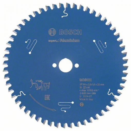 Bosch Accessories Expert for Aluminium 2608644099 pilový kotouč 184 x 20 x 1.6 mm Počet zubů (na palec): 56 1 ks