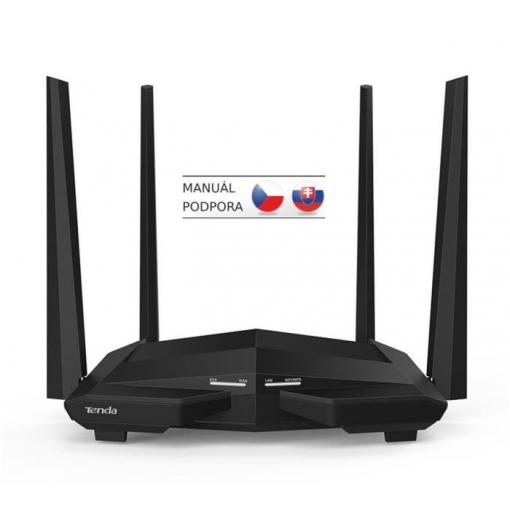 Router Tenda AC10 WiFi AC 1200 Mb/s, 1× GWAN, 3× GLAN, VPN