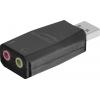 mikrofonový přijímač SpeedLink SPEEDLINK SL-8850-BK-01 VIGO - Soundkarte - Stereo Druh přenosu:USB
