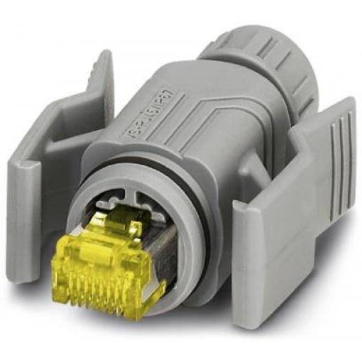 Phoenix Contact 1414406, RJ45 konektor, zástrčka, rovná, šedá, 1 ks