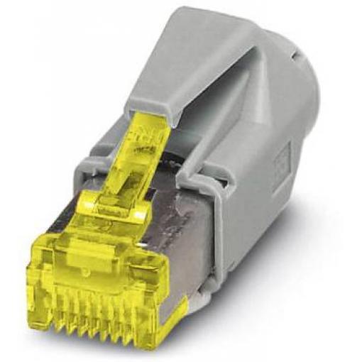 Phoenix Contact 1414395, RJ45 konektor, zástrčka, rovná, šedá, 1 ks