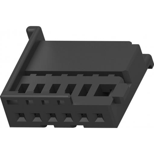 TE Connectivity AMP MQS zásuvkový konektor na kabel 6, 1-969489-1, 1 ks