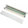 LogiLink NP0060 24 portů patch panel 483 mm (19) CAT 6A 1 U šedá