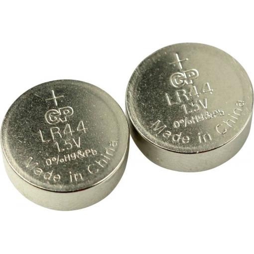 GP knoflíkový článek LR 44 1.5 V 2 ks 110 mAh alkalicko-manganová GP76ASTD222C2