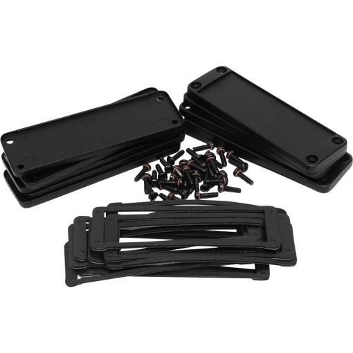 Hammond Electronics pouzdro hliník černá (d x š x v) 6 x 107 x 35 mm 10 ks
