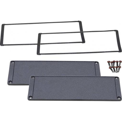 Hammond Electronics pouzdro hliník černá (d x š x v) 6 x 194 x 72 mm 1 ks