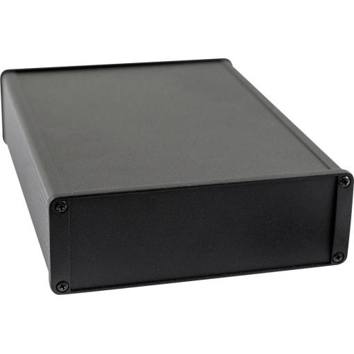 univerzální pouzdro hliník Hammond Electronics 220 x 165 x 55 , černá