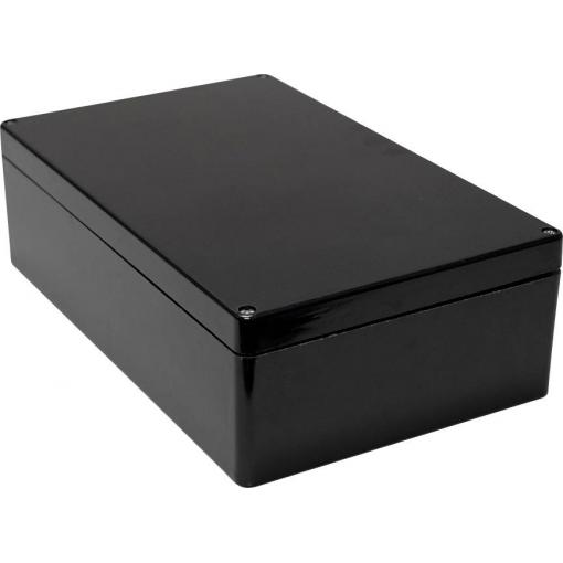 Hammond Electronics 1590ZGRP243BK univerzální pouzdro 420 x 120 x 250 polyester černá 1 ks