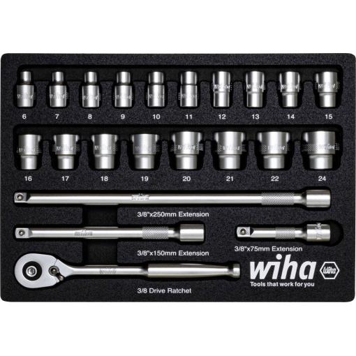 Wiha 44708 sada vložek kloubového zástrčného klíče 280 mm