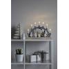 Konstsmide 3260-320 vánoční oblouk les teplá bílá LED šedá