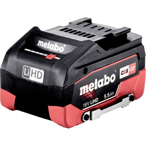 Metabo 624990000 DS LIHD náhradní akumulátor pro elektrické nářadí 18 V 5.5 Ah Li-Ion