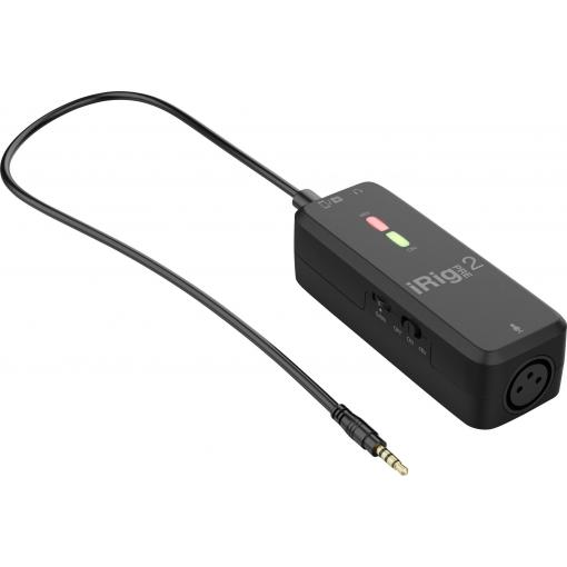 nasazovací ruční mikrofon IK Multimedia iRig Pre 2 Druh přenosu:kabelový