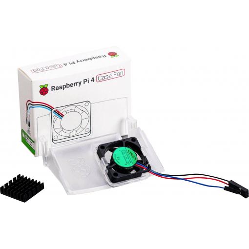 Raspberry Pi® RB-Case-Fan aktivní ventilátor Vhodné pro (vývojové sady): Raspberry Pi® bílá