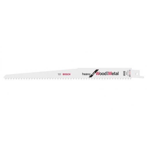 Bosch Accessories 2608656273 Pilový plátek do pily ocasky S 1111 DF - Heavy for Wood and Metal Délka řezacího listu 225 mm 2 ks