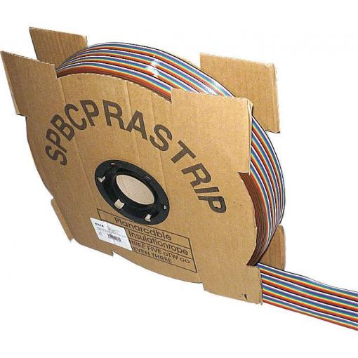 Plochý kabel Dupont 28AWG 40×0,08 mm², 49 mm, 50 m