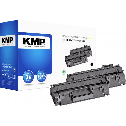 KMP Toner náhradní HP, Troy HP 05A (CE505A) kompatibilní Dual černá 2300 Seiten H-T235D 1217,8021