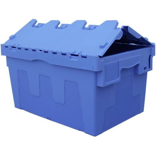 VISO DSW 5536 box s odklápěcím víkem, (š x v x h) 600 x 320 x 400 mm, modrá, 1 ks