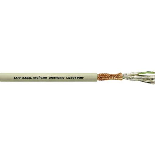 LAPP 34072-1000 datový kabel UNITRONIC® Li2YCY PiMF 4 x 2 x 1 mm² šedá 1000 m