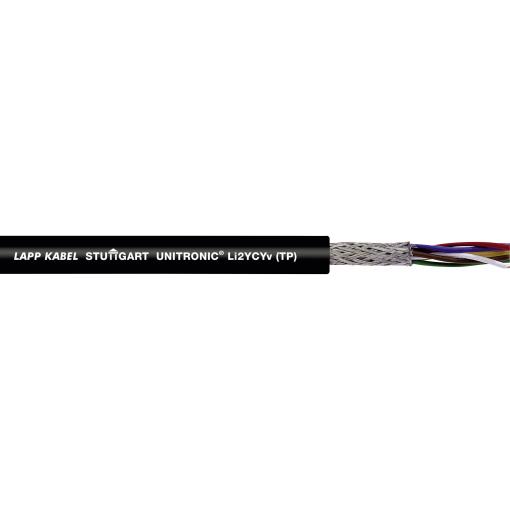 LAPP 31360/100 datový kabel UNITRONIC® Li2YCYv (TP) 2 x 2 x 0.5 mm² černá 100 m