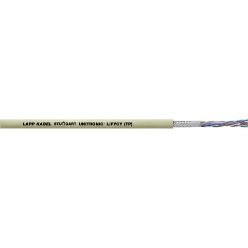 LAPP 34231/500 datový kabel UNITRONIC® LiFYCY (TP) 4 x 2 x 0.08 mm² šedá 500 m