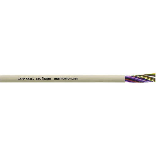 LAPP 37141/500 datový kabel UNITRONIC® LiHH 3 x 0.34 mm² štěrkově šedá (RAL 7032) 500 m