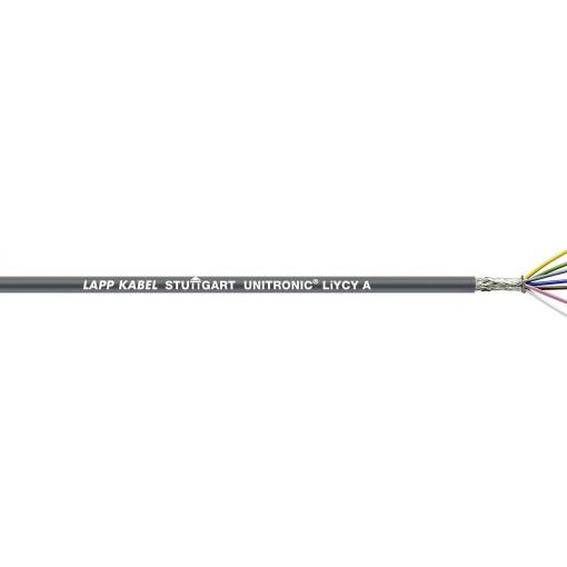 LAPP 44662/300 datový kabel UNITRONIC® LiYCY A 12 x 0.23 mm² šedá 300 m