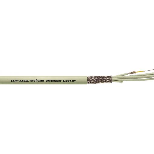 LAPP 32302-100 datový kabel UNITRONIC® LiYCY-CY 2 x 0.25 mm² šedá 100 m