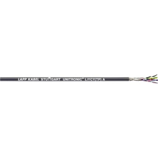 LAPP 66262/305 datový kabel UNITRONIC® LiYCY (TP) A 2 x 2 x 0.75 mm² šedá 305 m