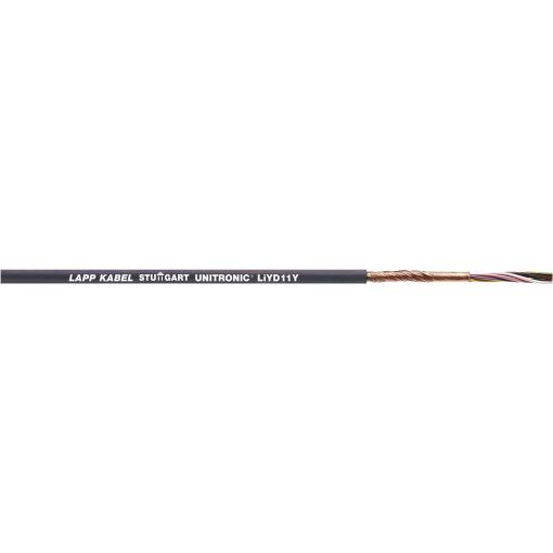 LAPP 33302/100 datový kabel UNITRONIC® LiYD11Y 2 x 0.25 mm² černá 100 m