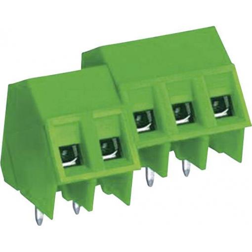 DECA 1267899 šroubová svorkovnice 2.50 mm² Pólů 3 zelená 1 ks