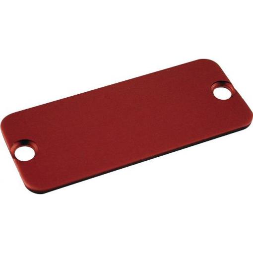 Hammond Electronics 1455CALRD-10 1455CALRD-10 pouzdro (d x š) 54 mm x 23 mm hliník červená 10 ks