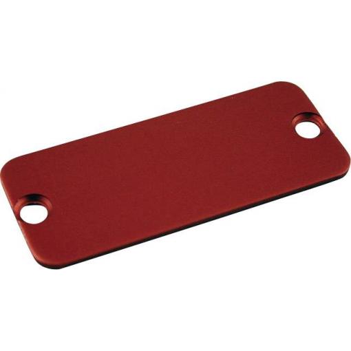 Hammond Electronics 1455QALRD-10 1455QALRD-10 pouzdro (d x š) 120.5 mm x 51.5 mm hliník červená 10 ks