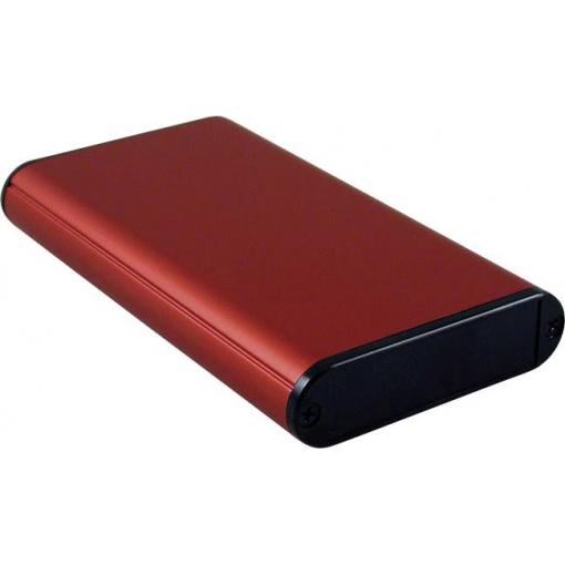 profilové pouzdro hliník Hammond Electronics 120 x 71.7 x 19 červená 1 ks