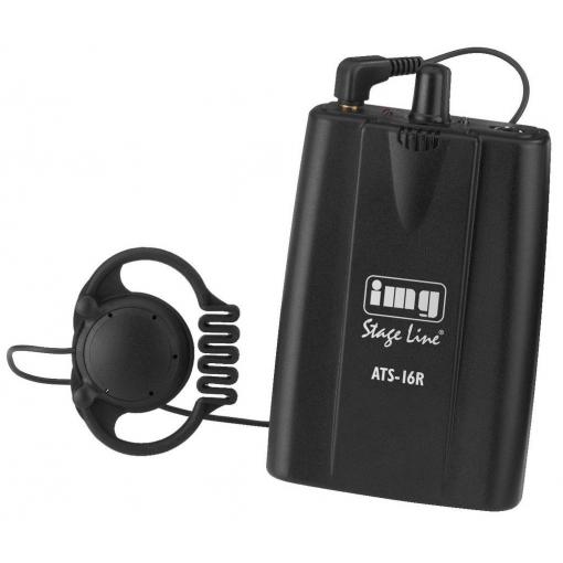 IMG StageLine ATS-16R headset mikrofonový přijímač Druh přenosu:bezdrátový