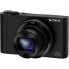 Sony DSC-WX500 digitální fotoaparát 18.2 Megapixel Zoom (optický): 30 x černá  otočný a naklápěcí displej, Full HD videozáznam, Live View, Wi-Fi