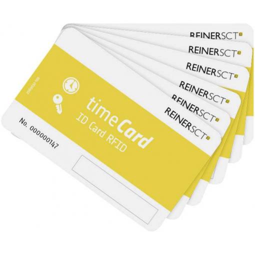 REINER SCT timeCard RFID 50 DES čipové karty Blanco