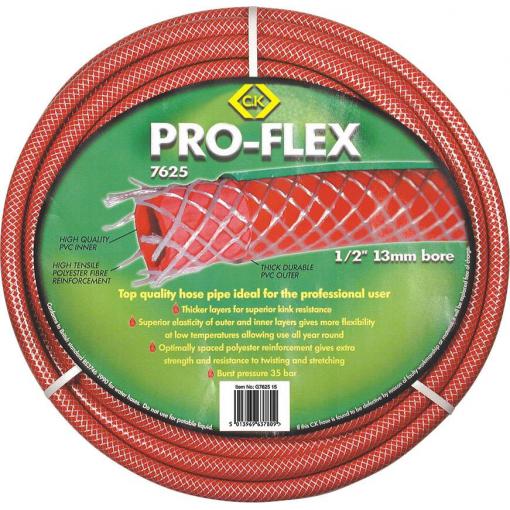 C.K G762530 Pro-Flex zahradní hadice Vnitřní Ø hadice=13 mm 30 m 1/2 palce 1 ks červená