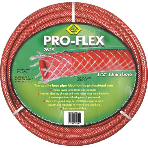 C.K G762575 Pro-Flex zahradní hadice Vnitřní Ø hadice=13 mm 75 m 1/2 palce 1 ks červená