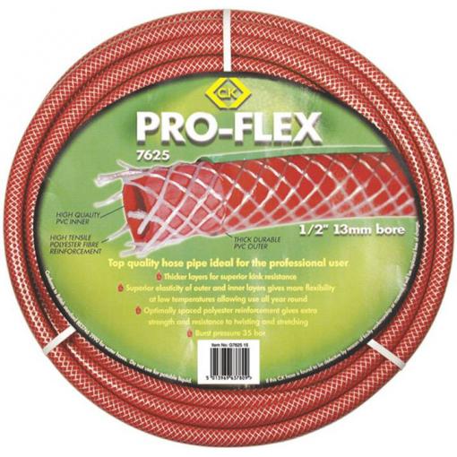 C.K G762615 Pro-Flex zahradní hadice Vnitřní Ø hadice=19 mm 15 m 3/4 palce 1 ks červená