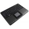 Perixx PERIBOARD-510-PLUS USB klávesnice německá, QWERTZ černá integrovaný touchpad