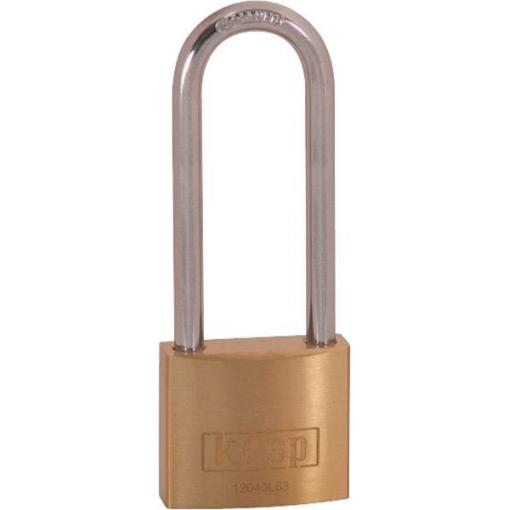 Kasp K12040L63D visací zámek 40 mm zlatožlutá na klíč