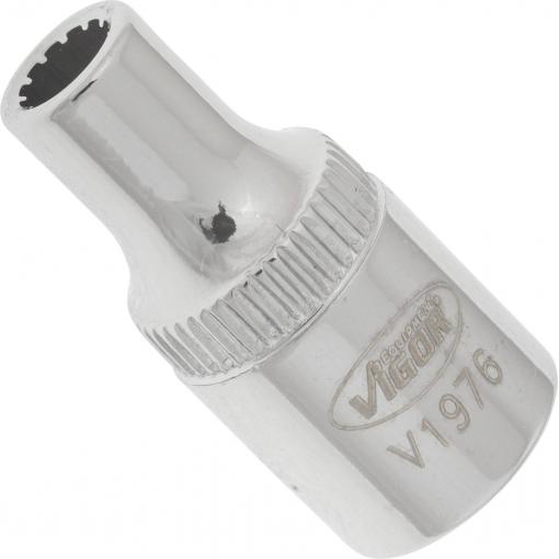 Vigor V2004 vnější šestihran vložka pro nástrčný klíč 32 mm 1/2
