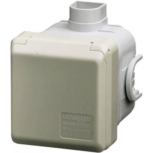 MENNEKES Mennekes 4130 CEE zásuvka na stěnu, 32 A, 5pólová, 400 V, 1 ks