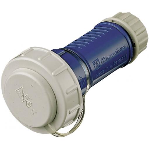 MENNEKES 10833 zásuvka plast neimpregnováno 230 V bílá, modrá IP68