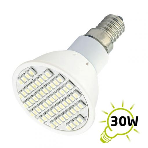 Žárovka LED     E14/230V  (60SMD) 3W - bílá teplá