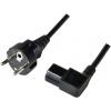 LogiLink IEC kabel [1x zástrčka s ochranným kontaktem - 1x IEC C13 zásuvka 10 A] 3.00 m černá